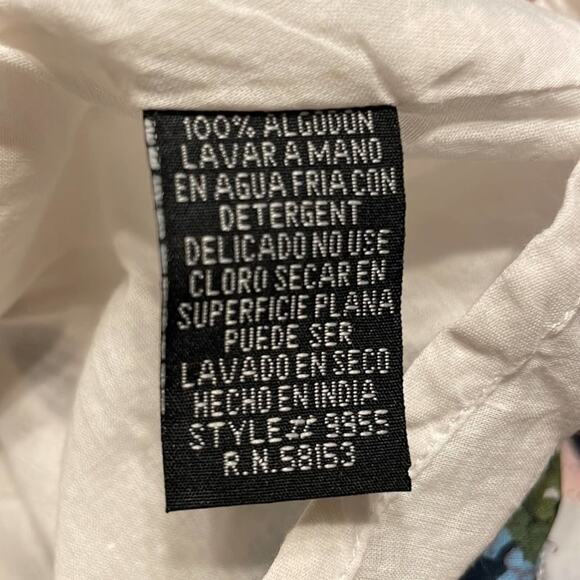 Chaudry KE S mini dress bohemian 100% cotton zebra floral snakeskin - Picture 9 of 9